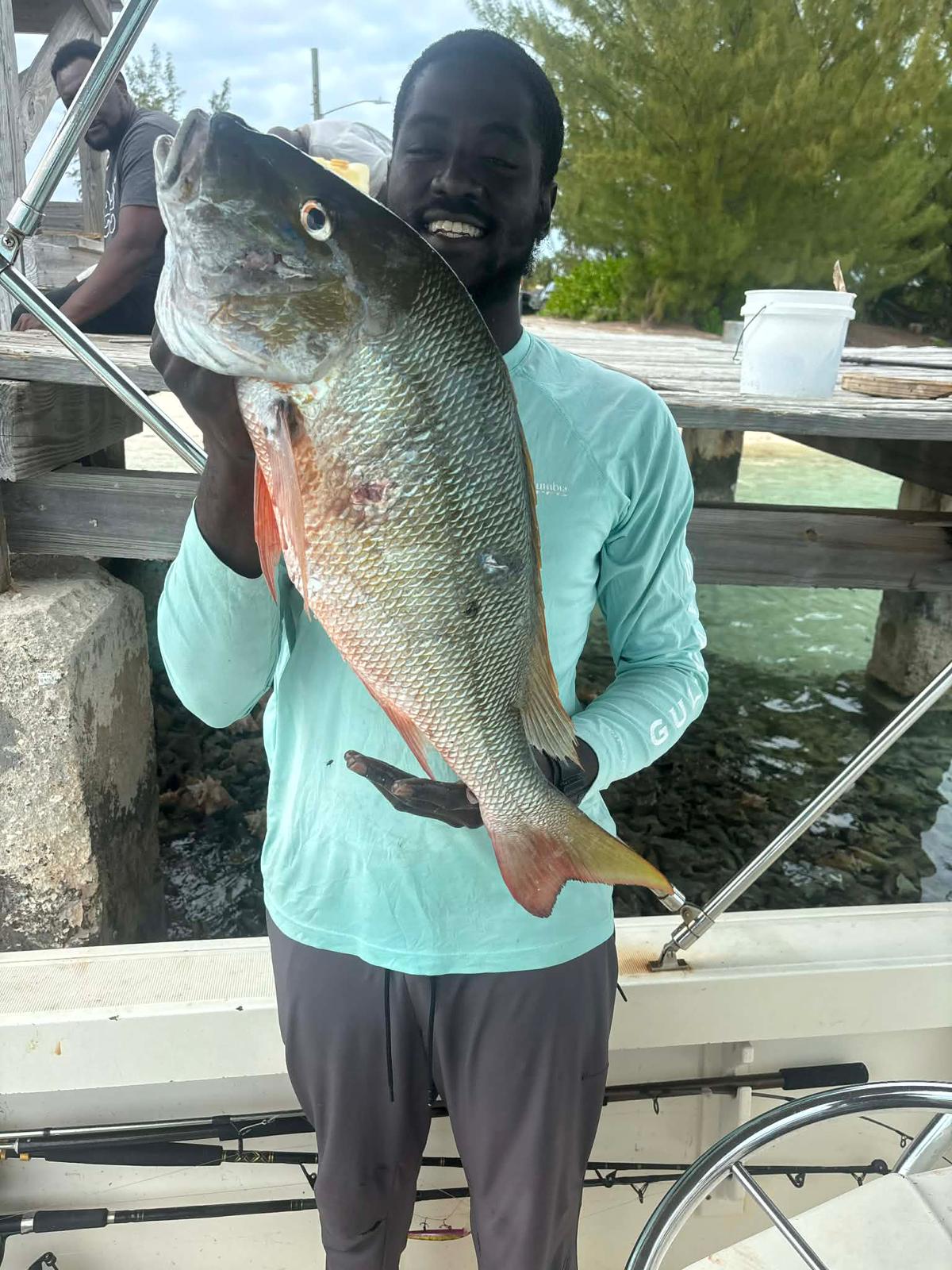 Captain Shamar Saunders, captain of Nautical Breeze